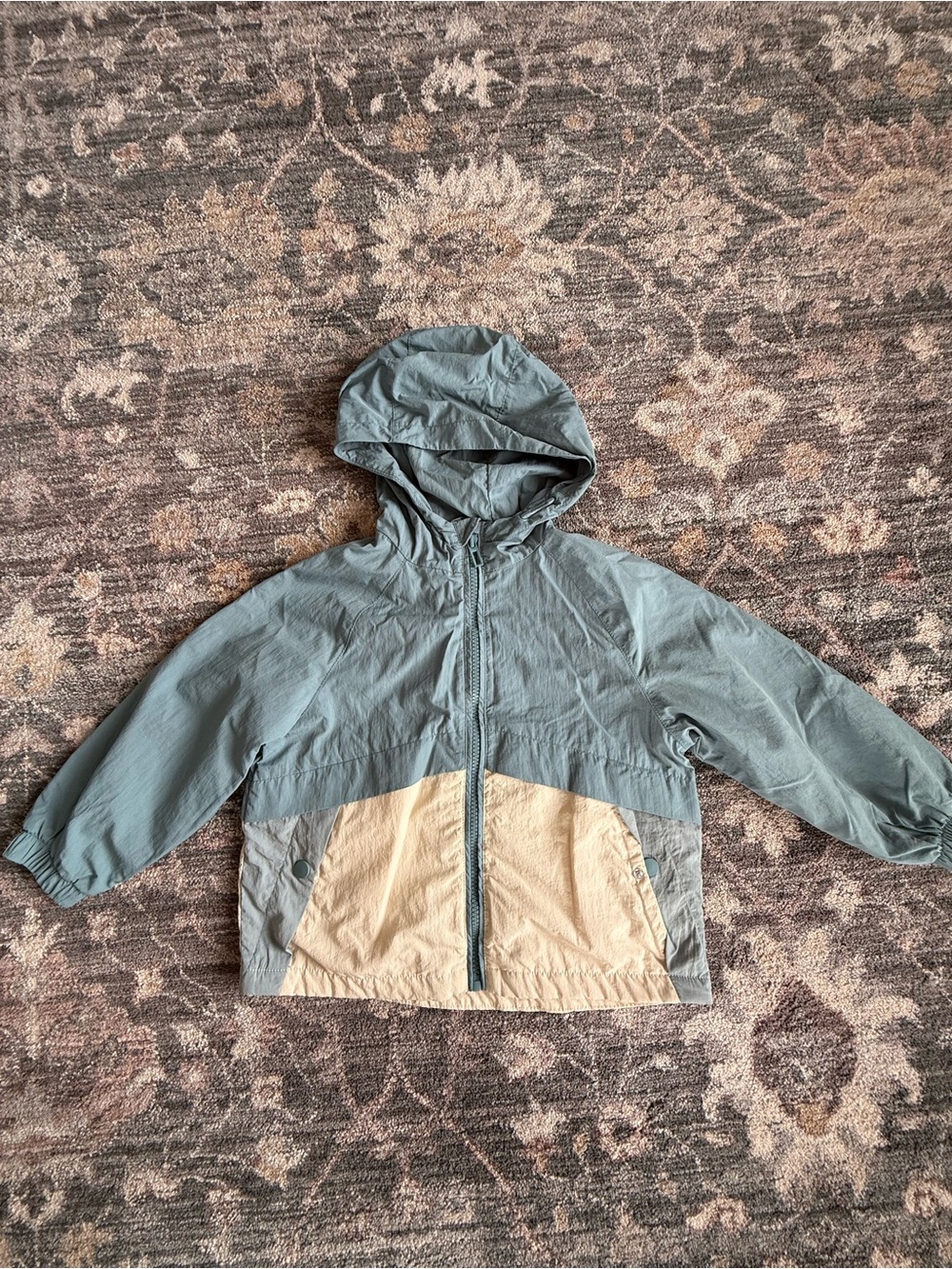Zara Boys Colorblock Rain Jacket 5T